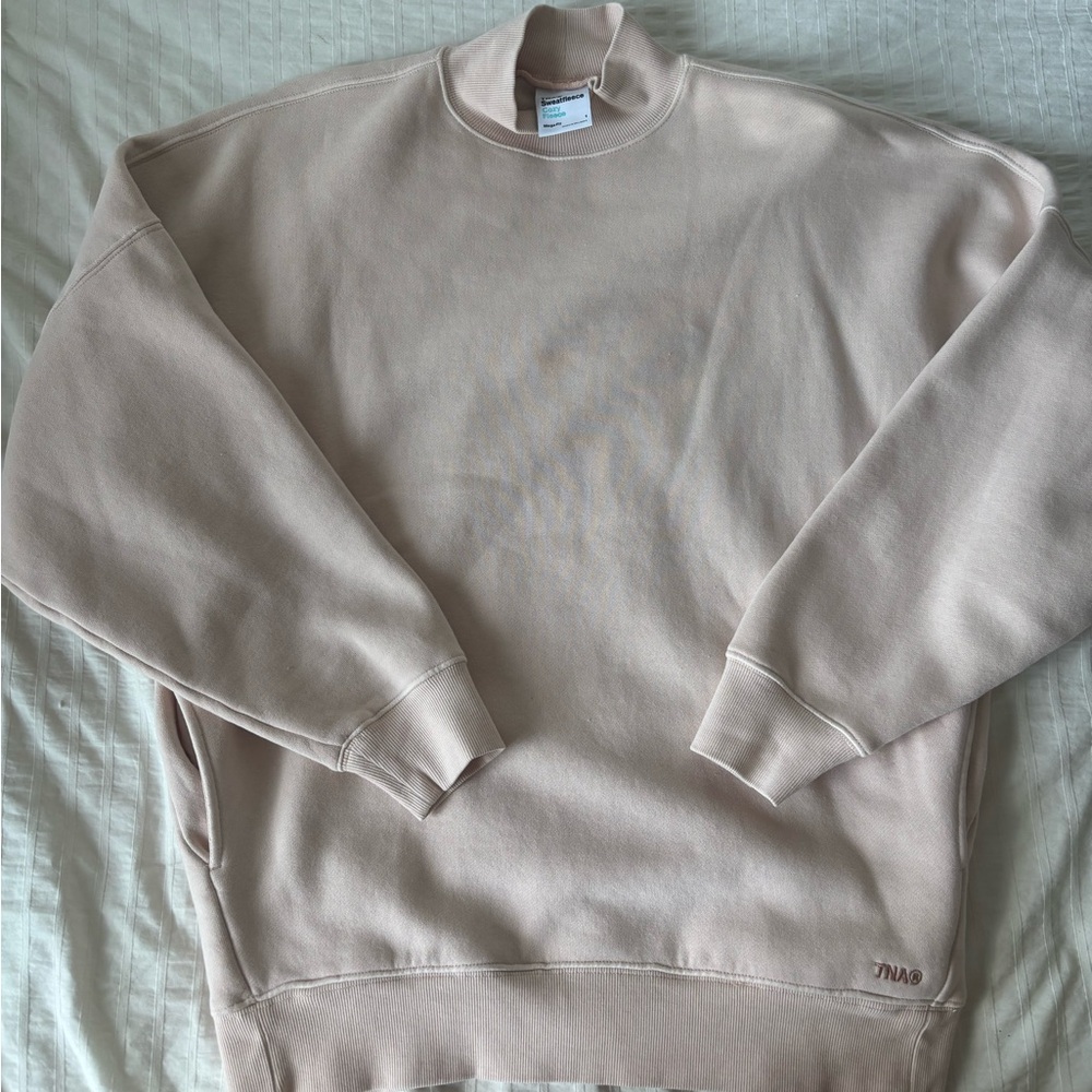 Aritzia TNA Cozy Fleece Crew Sweatshirt